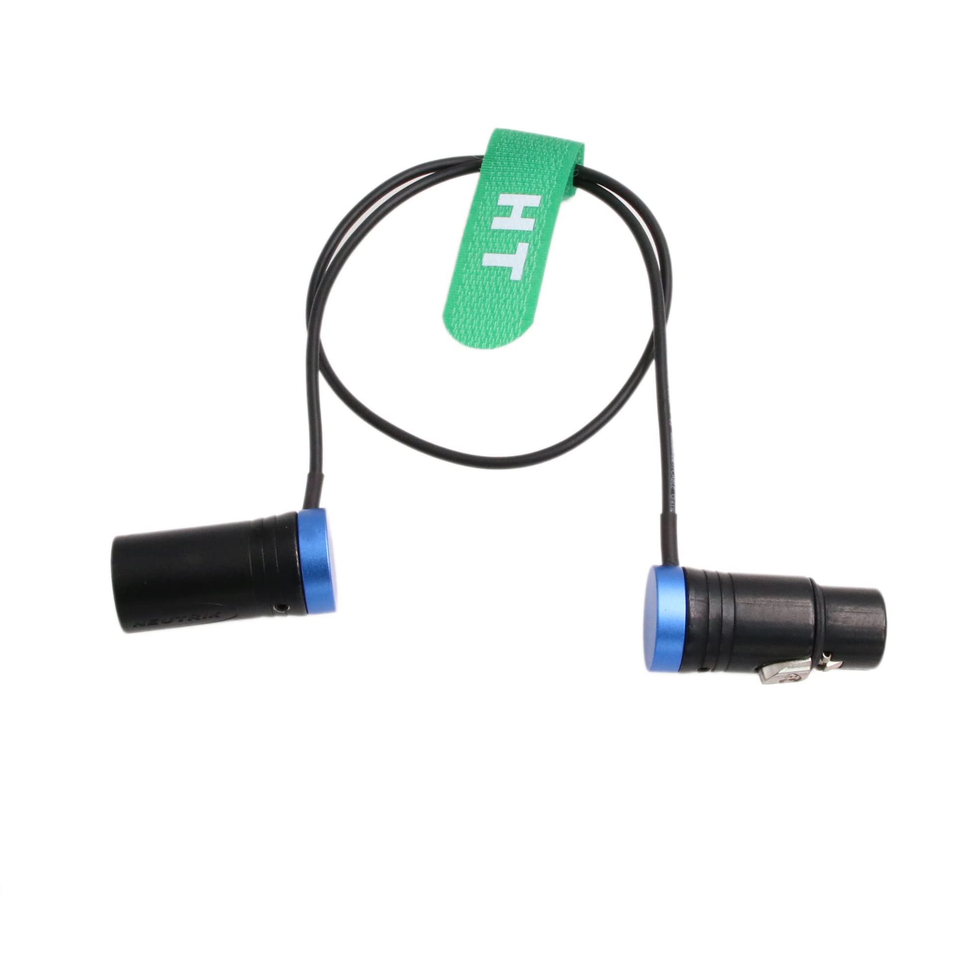 HangTon Audio Cable Low-Profile XLR 3 Pin Male to Female for Mic Camera Sound Devices 888 633 Zaxcom Zoom Audio Recorder Blue 20"