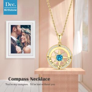 Meeshi Gold Jewelry for Women Valentine's Day Gifts Necklaces Anniversary Birthday Gifts for Her Mother's Day Christmas Gift for Her Gifts for Women (Gold-Dec-Turquoise)