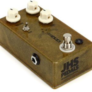 JHS Morning Glory V4 Transparent Overdrive Pedal with 3 Patch Cables