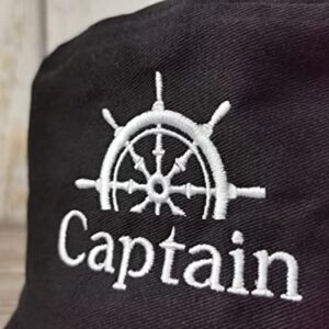 Enodtter Captain First Mate Bucket Hats for Couples, Embroidered Mr Mrs Bride Groom Hats, Embroidery Travel Hats, Newlywed Honeymoon Wedding Gift