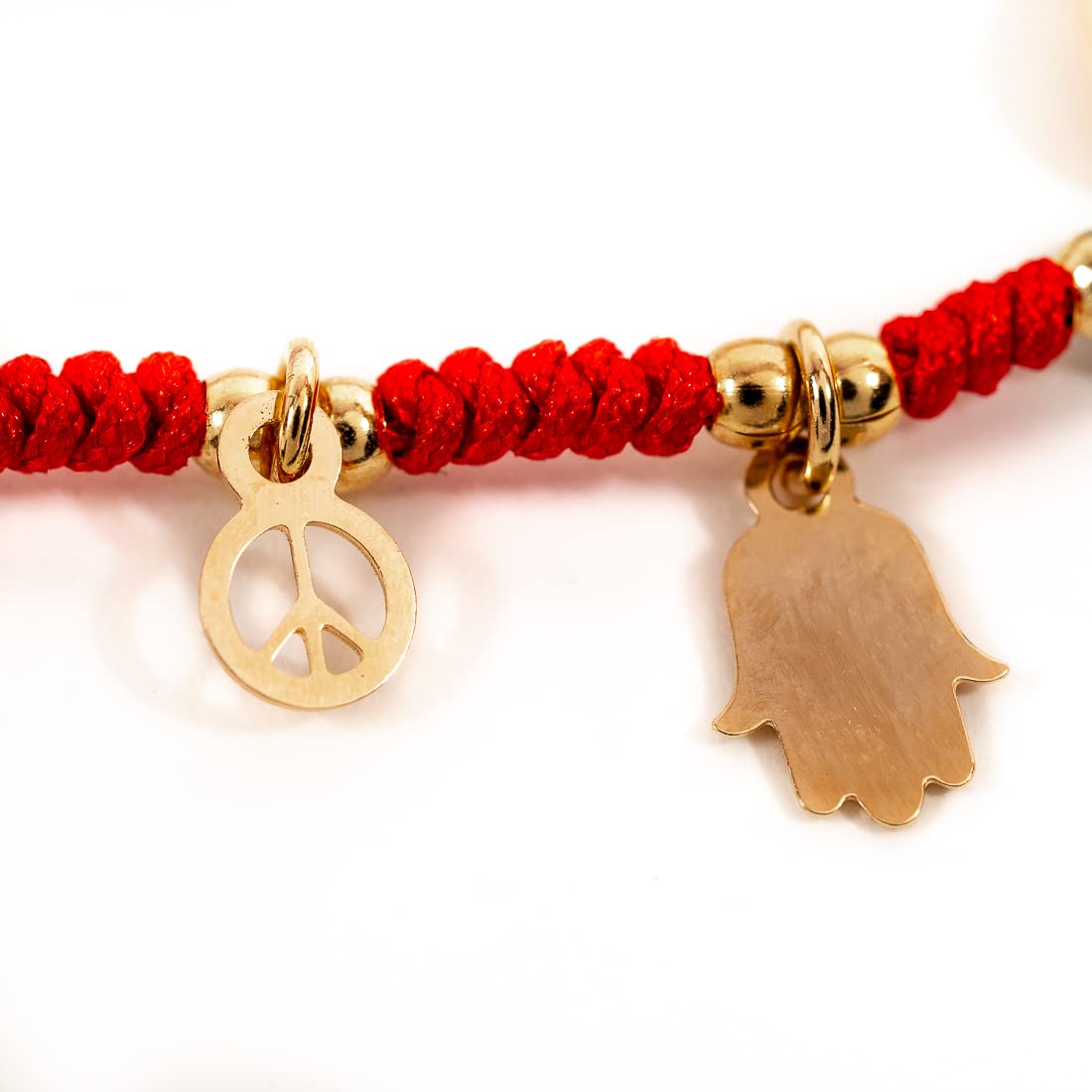 Alea Collection Powerful Amulets Good Luck Red String Handmade Saint Benedict Benedict Blessing Bracelet For Her