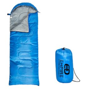 Sleeping Bag for Adults, Kids, Cold - Designed for 4 Season Weather Spring Summer Winter Fall – Lightweight and Waterproof Camping Equipment – for Hiking, Backpacking, Trekking, Outdoor