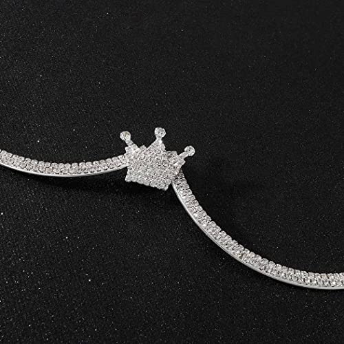 Jeweky Chest Chain Rhinestone Bra Body Chain Sparkly Bikini Bra Chest Chains Silver Chest Bracket Chain Bra Party Body Jewelry Accessories for Women