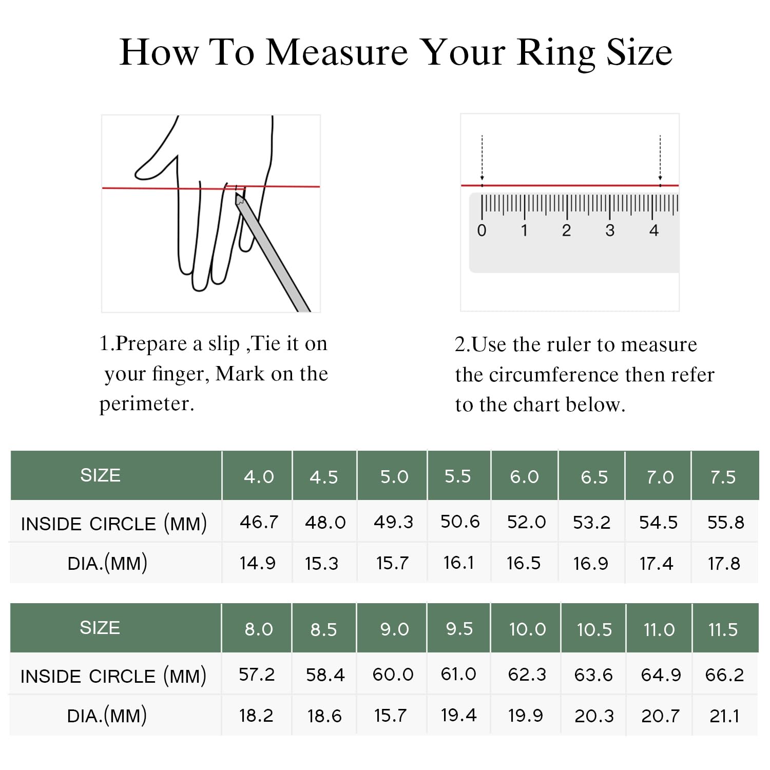 Jamitee Moissanite Solitaire Engagement Rings for Women, 925 Sterling Silver Women's Engagement Rings with 18K White Gold Plated Travel Fake Engagement Rings Wedding Promise Rings for Her 2CT Size 4