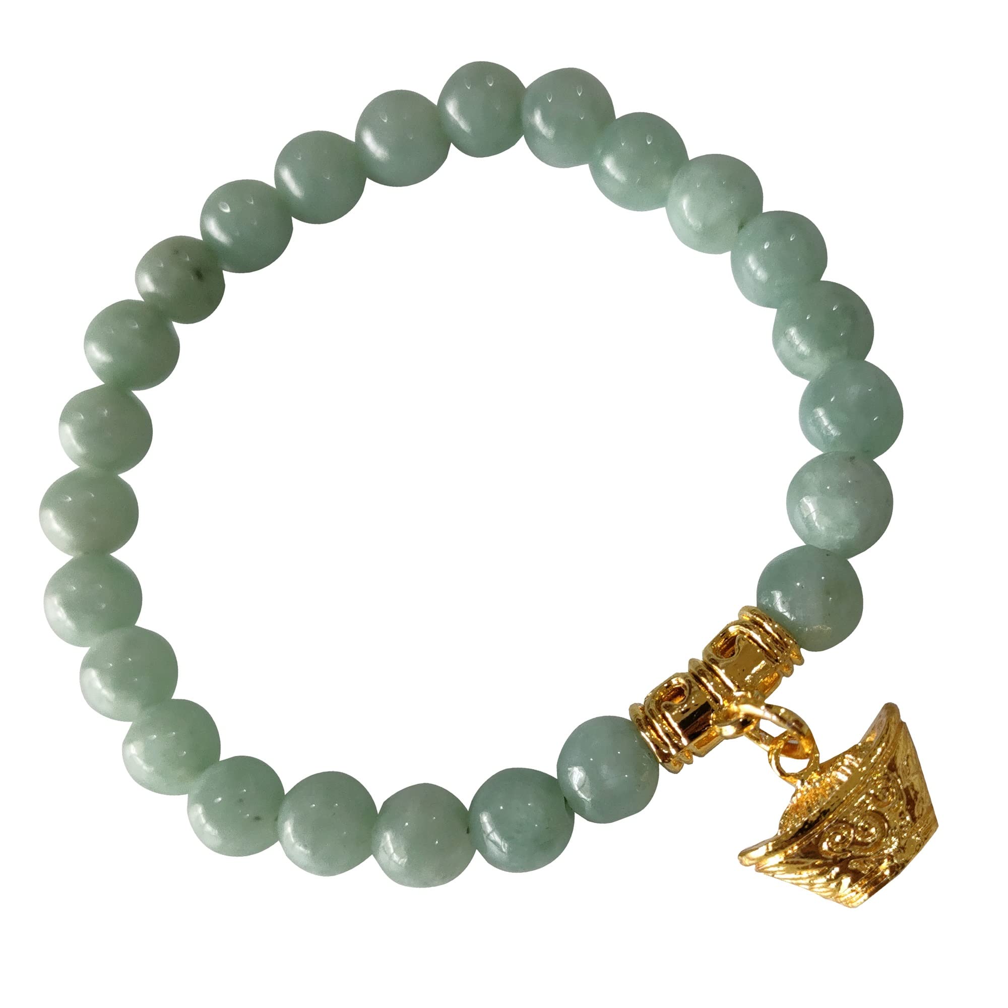 Heavens Tvcz Thai Jade Bracelet Women Good Luck Gems Real Ring Business Luck, MONEY ATTRACTION Bead Good Luck and Wealth Jewelry Adjustable Elastic