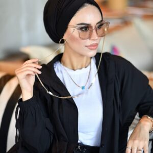 para life Dubai Turban-Turbans For Women-Hijab For Women|Hair Wraps-Head Wraps For Women|Hijab Undercap-Caps-Instant Hijab (Dubai Turban, Black)