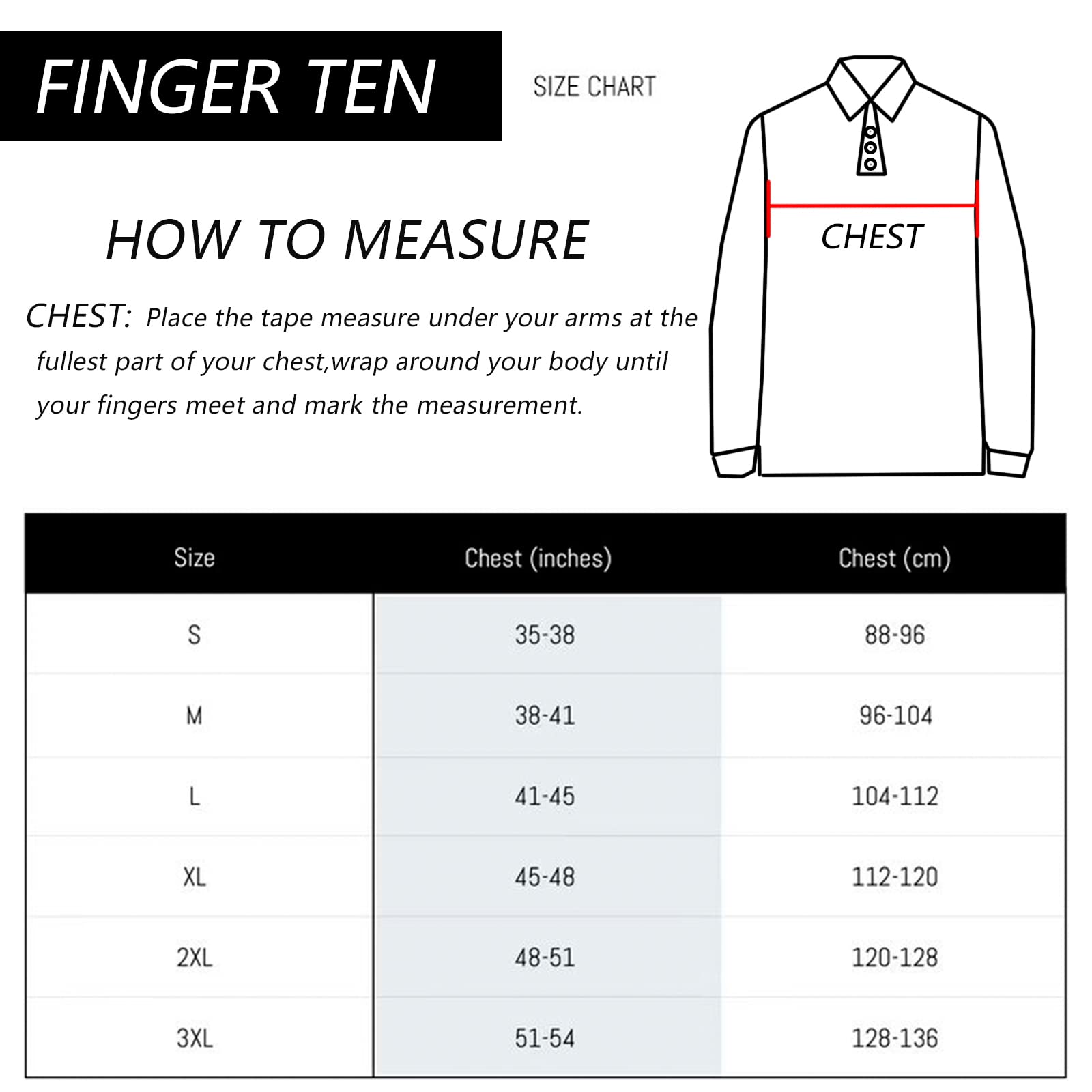 FINGER TEN Men's Golf Shirts Long Sleeve Short Lightweight Dry Fit Moisture Wicking T-Shirts UPF 50 Sun Protection (Light Gray, X-Large)