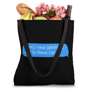 Steve Lacy Merch Tote Bag