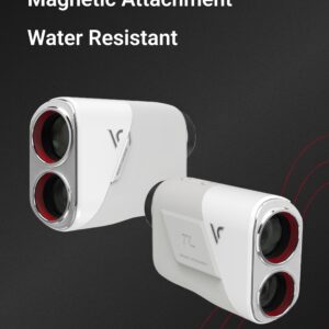 Voice Caddie TL1 Golf Range Finder | Golf Laser Rangefinder with Slope & Magnet | Must Have Golf Accessories