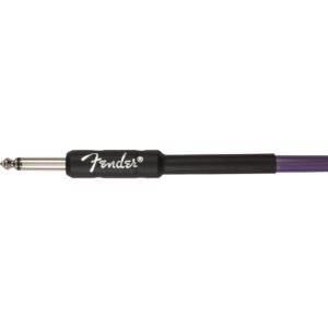 Fender J Mascis Dinosaur Jr Coiled Instrument Cable, Purple, 30ft