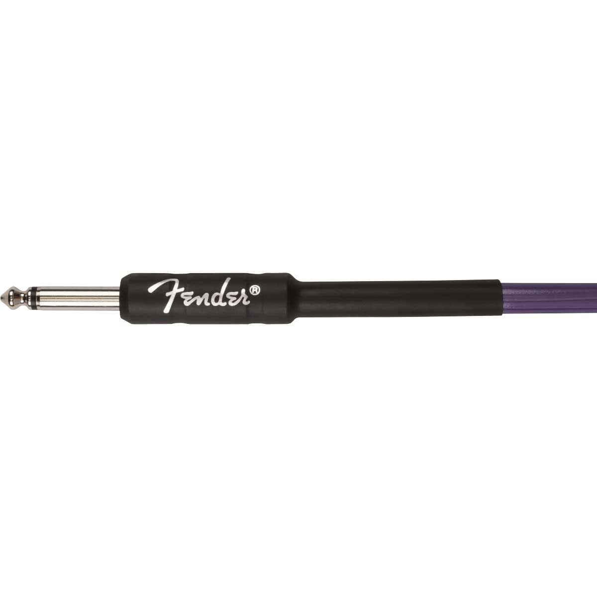 Fender J Mascis Dinosaur Jr Coiled Instrument Cable, Purple, 30ft