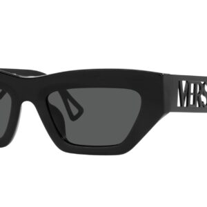 Versace Woman Sunglasses Black Frame, Dark Grey Lenses, 53MM