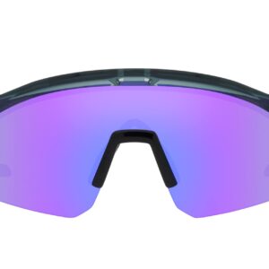 Oakley Hydra OO 9229 Men's Sunglasses Transparent Black/Prizm Violet 37/13/139