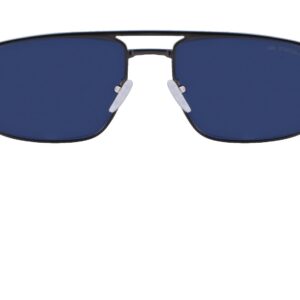 Lacoste Men's Sunglasses L255S - Matte Dark Grey with Solid Blue Lens