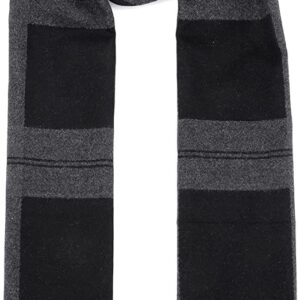 Zando Black Scarf for Men Scarf Winter Soft Scarf Mens Striped Scarf Cotton Scarf Designer Scarf Cashmere Scarves Wrap Scarf Lightweight Scarf Checkered Scarf