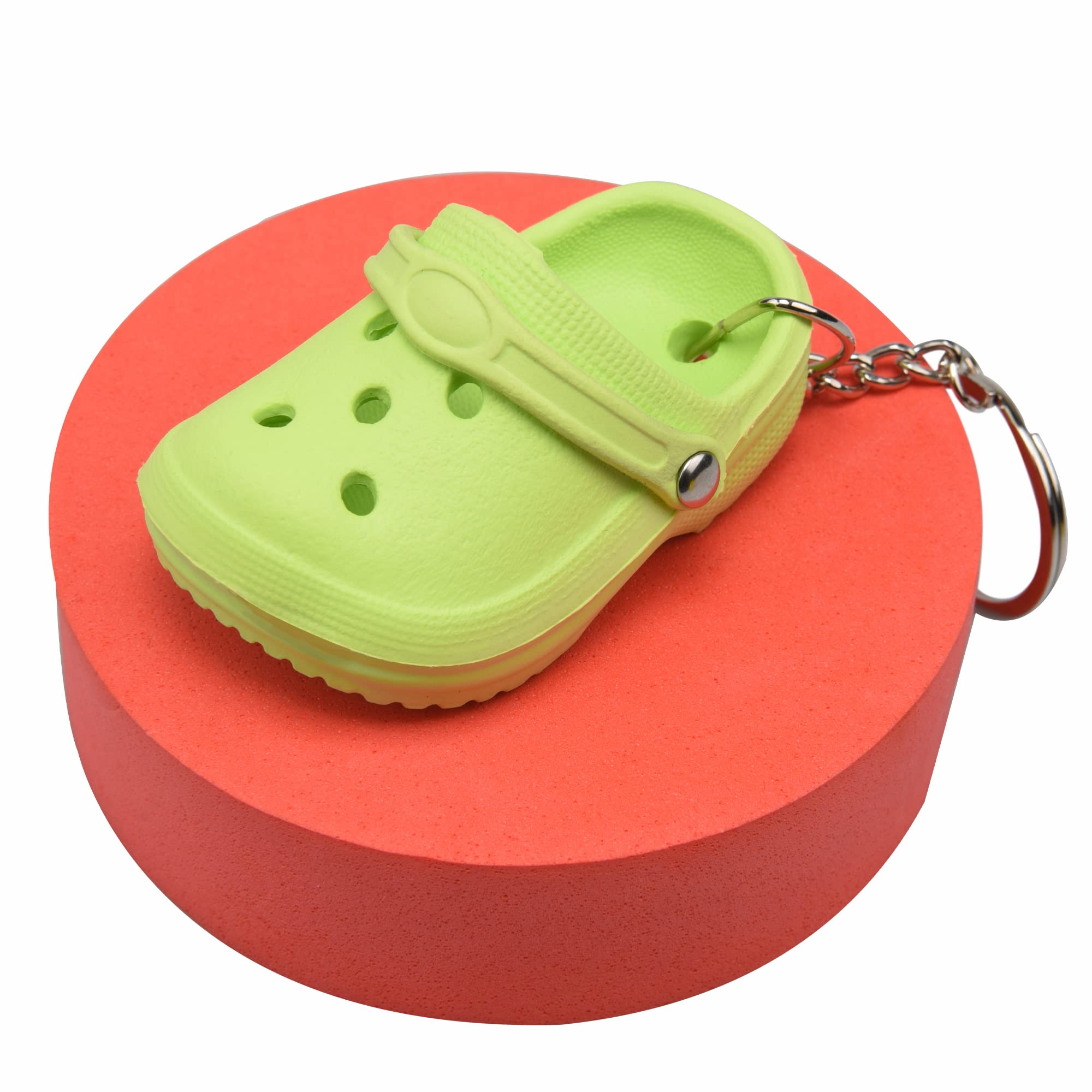 CEMMY XU Women Cute Shoes Style Keychain - Kids Girls Boys Lovely Key Buckle for Birthday Gifts Green