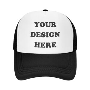 custom hats design your own, custom trucker hat for men women, make your own customized dad hat