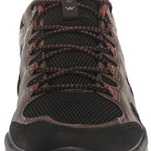 ALLROUNDER by MEPHISTO Men's Moment Sneaker, Dark Brown, 10.5