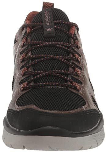 ALLROUNDER by MEPHISTO Men's Moment Sneaker, Dark Brown, 10.5