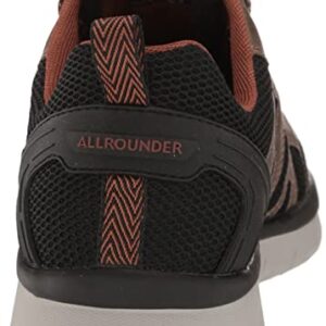 ALLROUNDER by MEPHISTO Men's Moment Sneaker, Dark Brown, 10.5