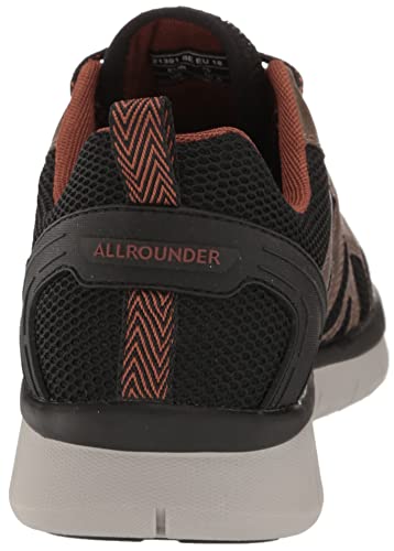 ALLROUNDER by MEPHISTO Men's Moment Sneaker, Dark Brown, 10.5