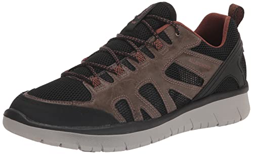 ALLROUNDER by MEPHISTO Men's Moment Sneaker, Dark Brown, 10.5