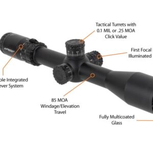 Primary Arms SLX 4-16X44mm FFP Rifle Scope - Illuminated ACSS-Apollo-6.5CR/.224V Reticle