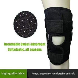 Knee Braces for Knee Pain Arthritis Adjustable Breathable Support Knee Pad Brace, Orthopedic Stabilizer Support, Joint Orthosis Ligament Injury Splint Sport Knee Pads