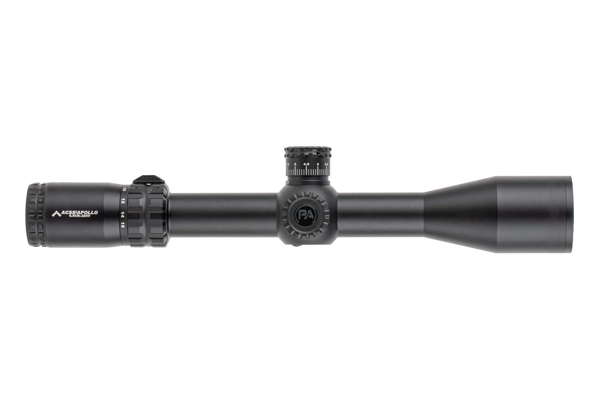 Primary Arms SLX 4-16X44mm FFP Rifle Scope - Illuminated ACSS-Apollo-6.5CR/.224V Reticle