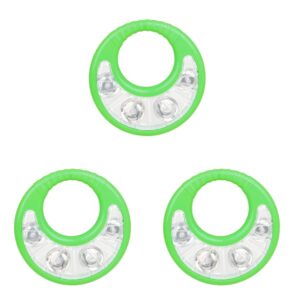 milisten 3pcs orff hub ring toys for kids kidcraft playset kids playset tambourine for kids toys for baby kids tambourines infant toy toys for infants music abs child percussion drum