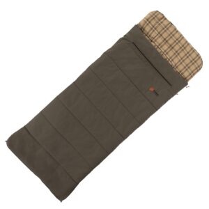 Kodiak Canvas Z Top Sleeping Bag: 20°F, XLT (Extra Large Tall)