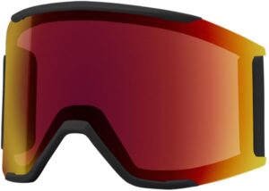 smith squad mag snow goggle replacement lens - chromapop sun red mirror '23