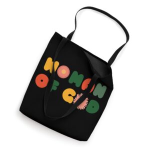 Woman Of God Sunflower Christian Tote Bag