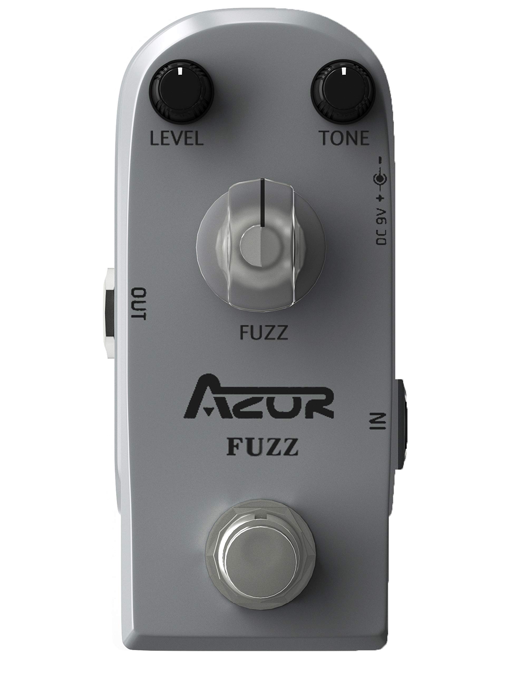 AZOR Fuzz Guitar Effect Pedal with AP311 Spring Reverb Guitar Effect Pedal with True Bypass Aluminium alloy case