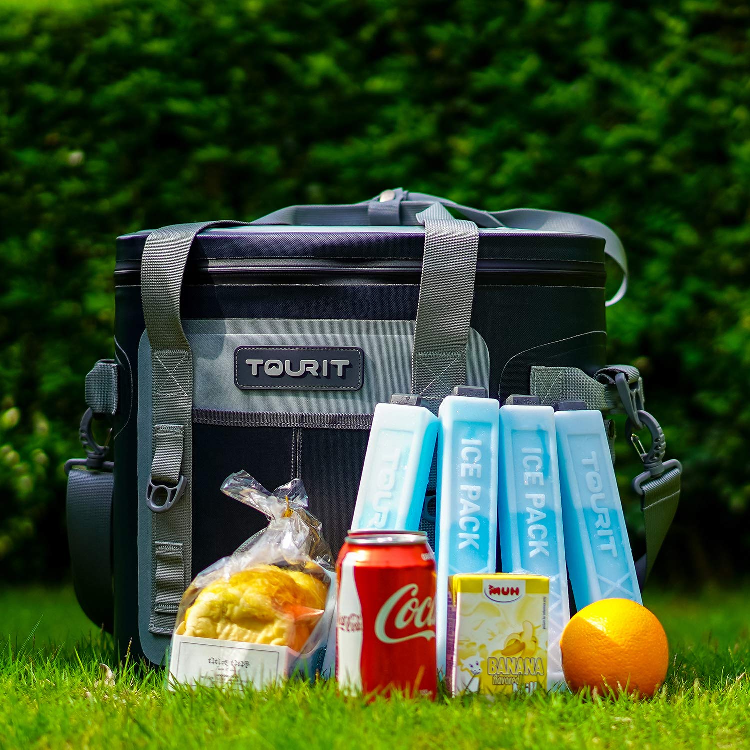 TOURIT Backpack Cooler and 4 Ice Packs Bargain Perfect Combination