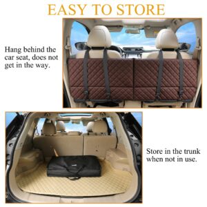 Non-Inflatable Car Mattress, Double-Sided Design, Car Bed Travel Camping Car Mattress, Bed Backseat Extender for Car/SUV/Truck, can Have Rest on Travel