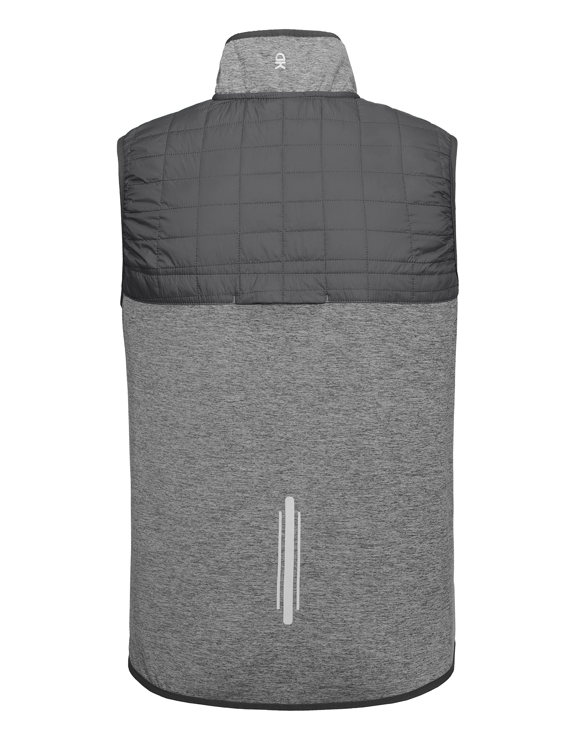 Little Donkey Andy Men's Lightweight Golf Vest Gray 2XL