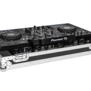 Headliner Low Profile Flight Case with Wheels, Compatible with XDJ-RX3, Black (HL10006)