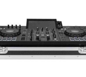 Headliner Low Profile Flight Case with Wheels, Compatible with XDJ-RX3, Black (HL10006)