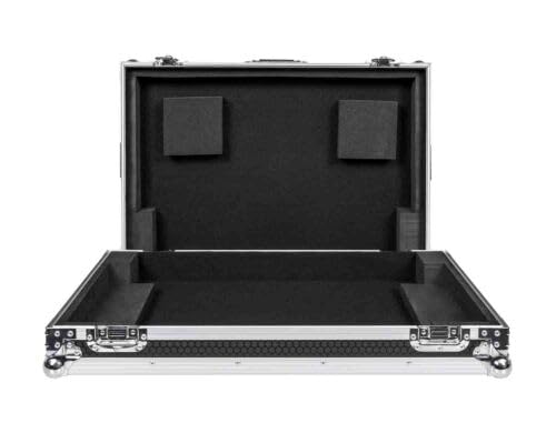 Headliner Low Profile Flight Case with Wheels, Compatible with XDJ-RX3, Black (HL10006)