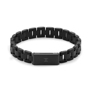 MVMT Women's Profile Stainless Steel Black Bracelet