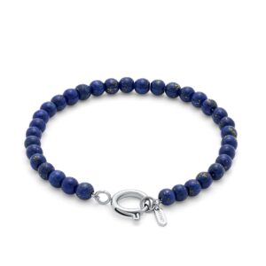 MVMT Women's Stone Bead Lapis Lazull Bracelet