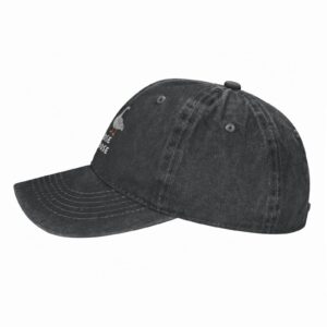 Funny Goose Hat Silly Goose On The Loose Hat Men Baseball Caps Graphic Hat Black