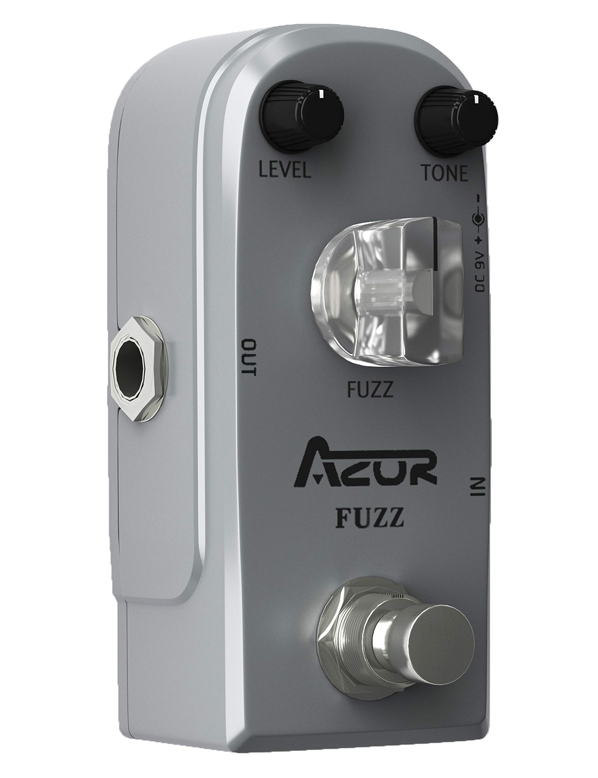 AZOR Fuzz Guitar Effect Pedal with Chorus Guitar Effect Pedal Pure Analog with True Bypass AP-309