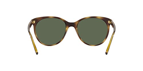 Vogue Eyewear Women's VO5453S Round Sunglasses, Dark Havana/Dark Green, 53 mm