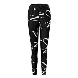 Women's 2 Piece Outfit Casual Off Shoulder Sweatsuit Matching Sweatpants Set Tracksuit Drawstring Jogging Suits Black, X-Large