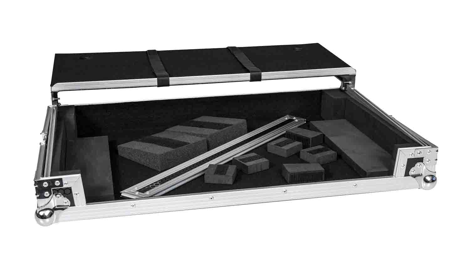 Headliner Flight Case Compatible with Pioneer DJ DDJ-REV7 with Laptop Platform