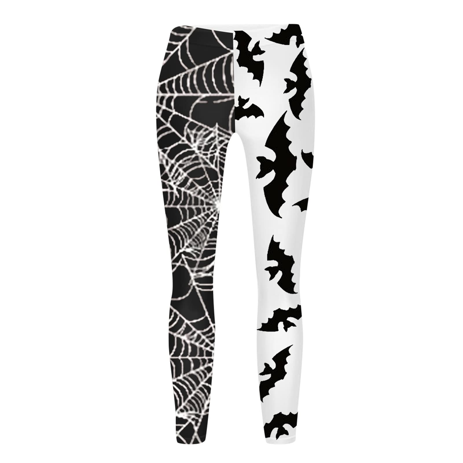 Womens Halloween Yoga Pants Ultrasoft Scary Pattern Track Pants Casual Nightmare Before Christmas Halloween Gifts