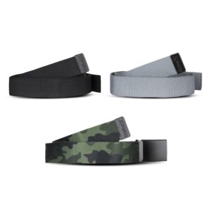 Hurley Men's Belts (3-Pack), Camo, O/S