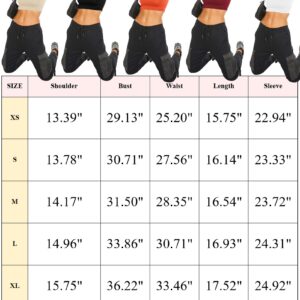 White Long Sleeve Tops for Women Cropped Turtleneck Valentines Day Outfit Spring Fashion 2023 Tshirts Thermal Y2k Clothing, X-Small